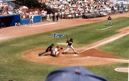 Cal Ripkin Jr. at bat