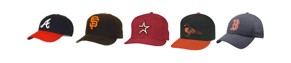 baseball caps